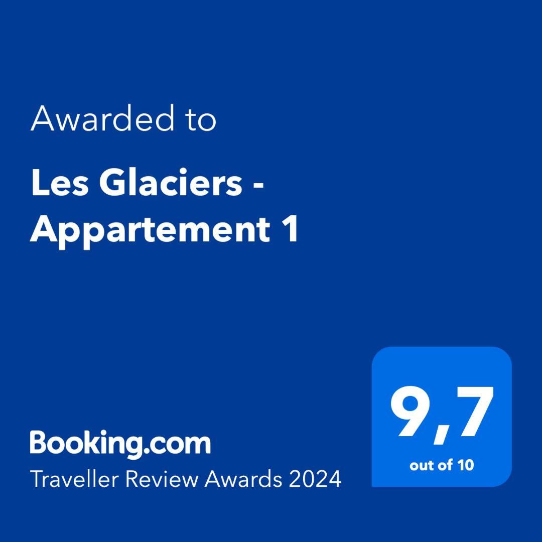 Les Glaciers - Appartement 1 Шамоні Екстер'єр фото